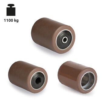 TR-59HS-R-Rodillos de poliuretano TR-PowerHigh para transpaletas eléctricas